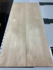 Birch Raw Wood Veneer 2 sheets 50'' x 11'' 329G