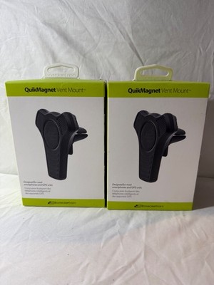 2X Bracketron Quik Magnet Vent Mount for Smart Phones and GPS