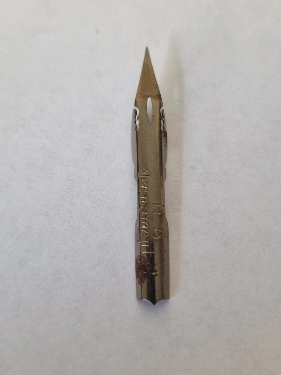 10 Vintage Metal Dip Pen Nibs Assorted Styles