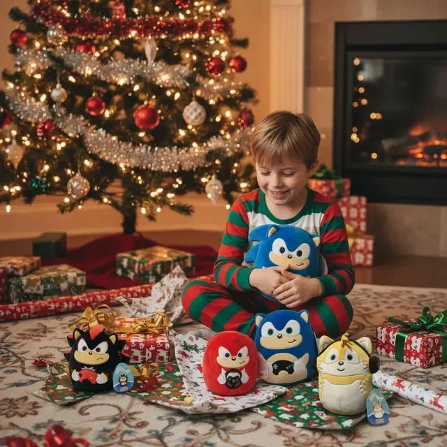 Squishmallows Lote de 4 Sonic Hedgehogs con Controladores de Juego 8 Pulgadas Nuevo con Etiquetas Foto 2 de 4