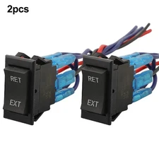Reliable 6 Pin Momentary Rocker Switch for RV Power Reverse Polarity Control
