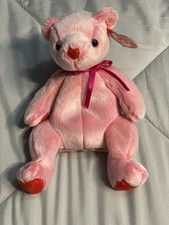 Romance The Bear, Ty Beanie Baby, New With Tags