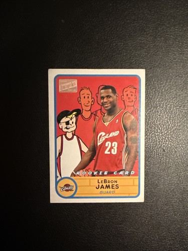 LeBron James #276 2003 Bazooka card