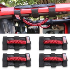 Red Roll Grab Handle Off Road Accessories For Jeep Wrangler Cj Yj Tj Jk Jl 97-23