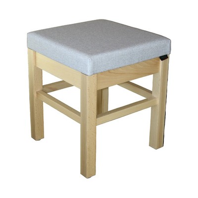 Schwerlasthocker Alexander   Robuster Sitzhocker für Senioren   52cm Sitzhöhe