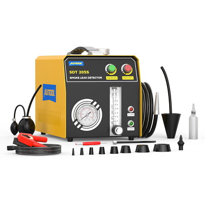 Kfz EVAP SMOKE Machine Automotive Smoke Leak Detector Fuel Pipe Leak Tester 12V 