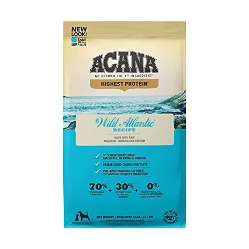 Acana freshwater top fish 25lb