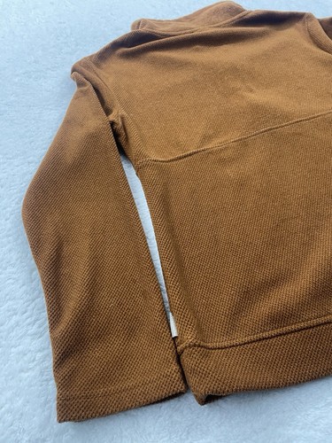 Avalanche Womens Pullover Burnt Orange Sweatshirt Size Medium Quarter Zip - Picture 10 of 11