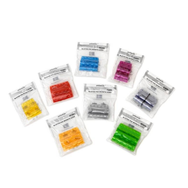 CF20BLISTER MONETE 2 EURO TRASP.