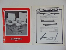 Vintage Original 1975 Harwood Automotive Racing Parts Catalog and Price Lists