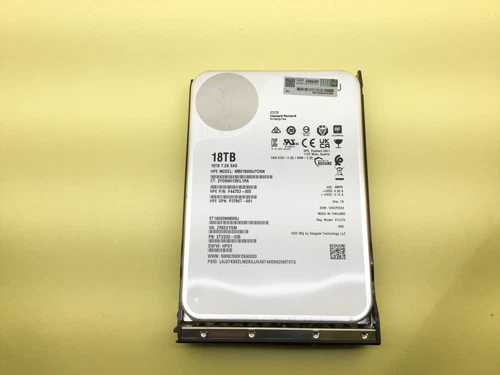 P37669-B21 HPE 18TB SAS 12Gb/s 7.2K LFF LP 512E ISE HDD w/Blank Tray