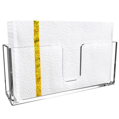 Acrylic Napkin Holders Guest Towel Dispenser Napkin Paper Stand 9 Inch Clear ...