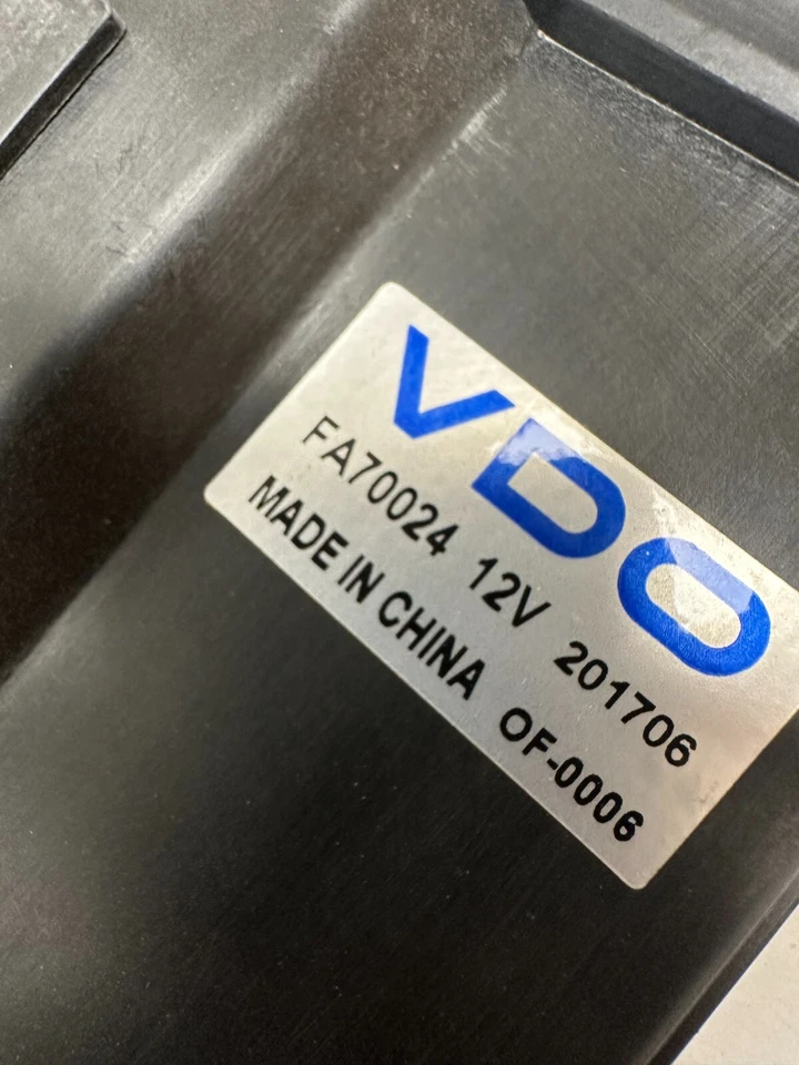 Conjunto de ventilador de refrigeración de radiador VDO para Dodge Neon Plymouth 2000-2001 neón 2,0 L Foto 4 de 4