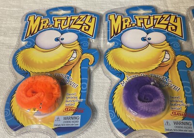Lot Of ALL 6 2008 Original Mr. Fuzzy Magic Trick Fuzzy Worm Make