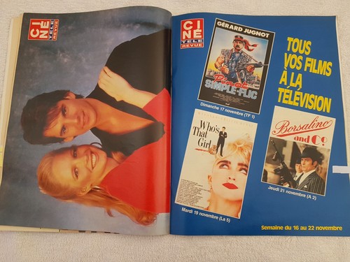 CINE REVUE N°46 1991 LINDA HAMILTON COSTNER FERRAT NKOTB GENE TIERNEY MACMURRAY - Picture 21 of 23
