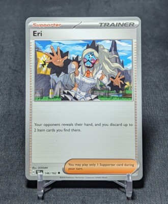 eri pokemon card price Amazon.com: Pokemon – Eri 199/162 – Temporal Forces – Full Art – Ultra Rare  – Holo Foil Card : Toys & Games main image 0