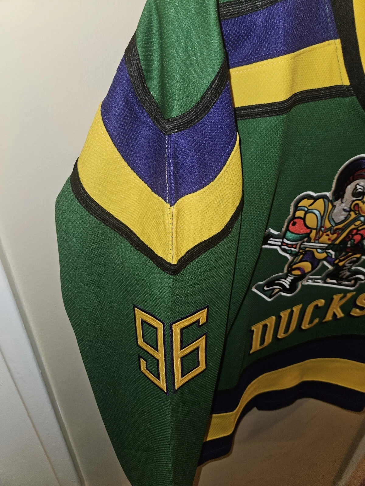 Charlie Conway Mighty Ducks Movie Replica Captain's Jersey Molpe