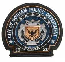 Batman Gotham Police Embroidered Patch