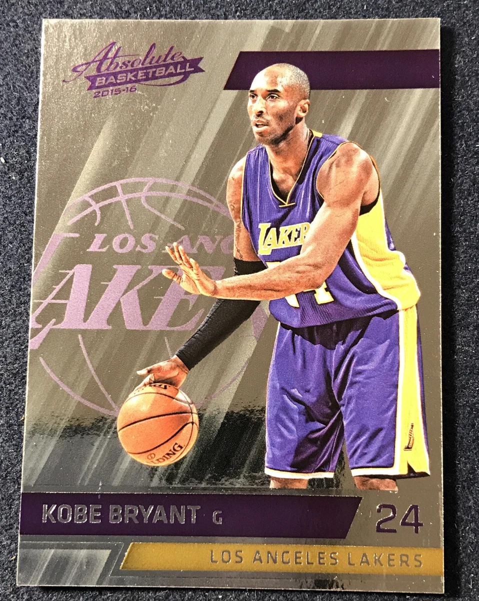 2015 16 Absolute Basketball 36 Kobe Bryant Los Angeles Lakers B12