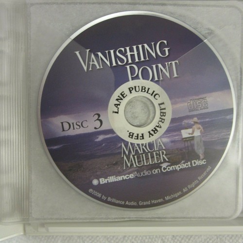 Vanishing Point Sharon Mccone Series by Marcia Muller Compact Disc Audiobook. - Picture 4 of 10
