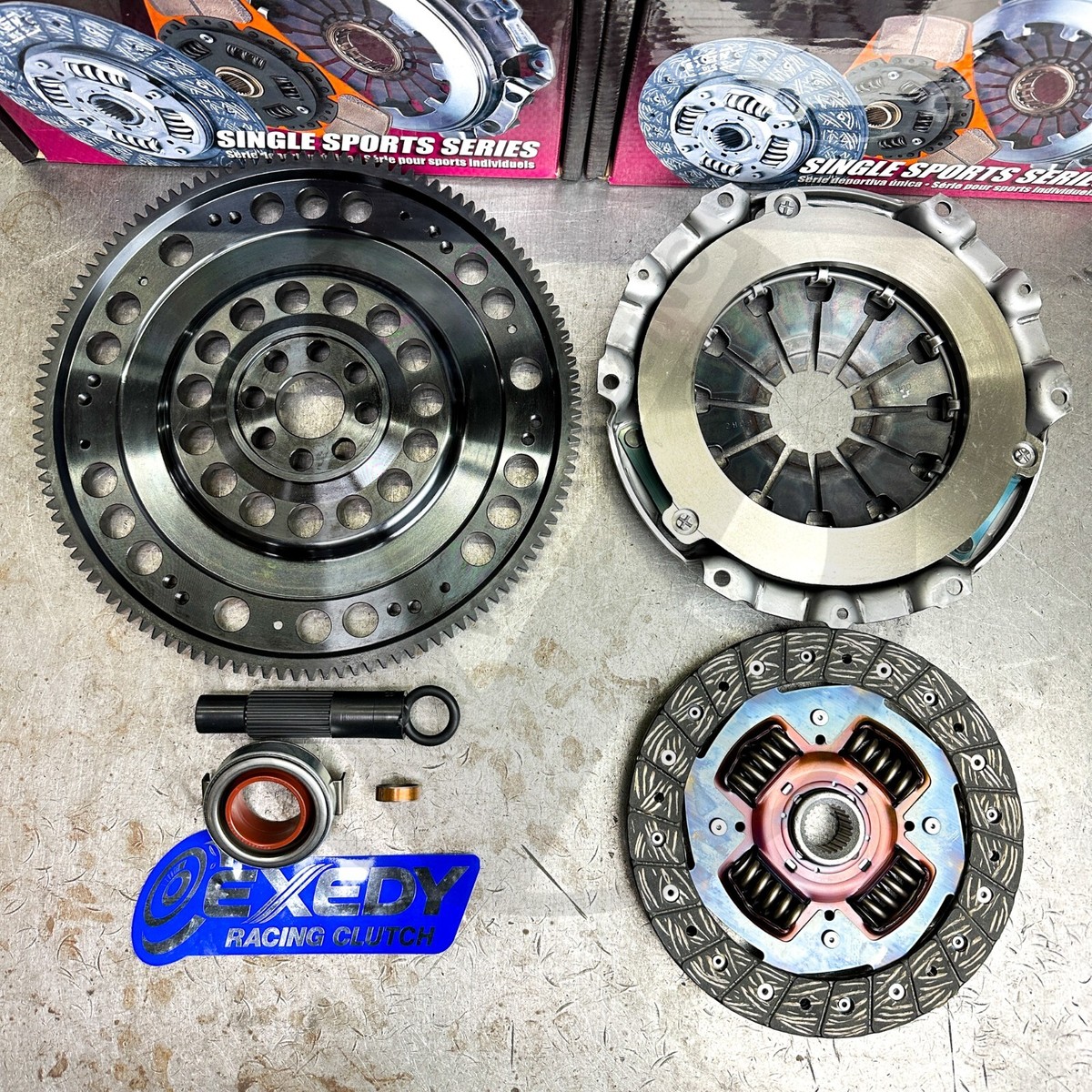 Exedy Stage 1 Clutch Disc OEM Pressure Plate 9lbs Flywheel for 02