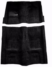 ACC 70-73 CAMARO FIREBIRD 4-SPD BLACK MOLDED 80/20 LOOP CARPET w/SPLIT REAR SEAT