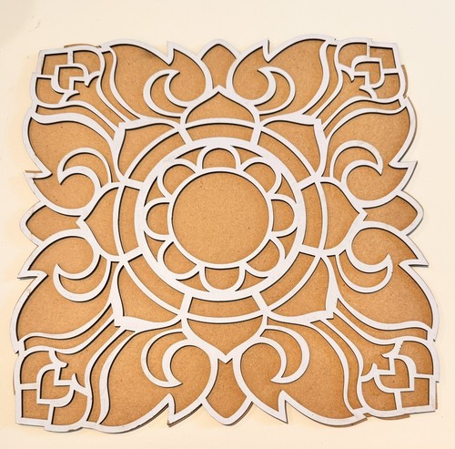 Rangoli Design For Diwali Decor,Diwali Gift, Mandala Art,Random Design, 30 CM - Picture 4 of 11