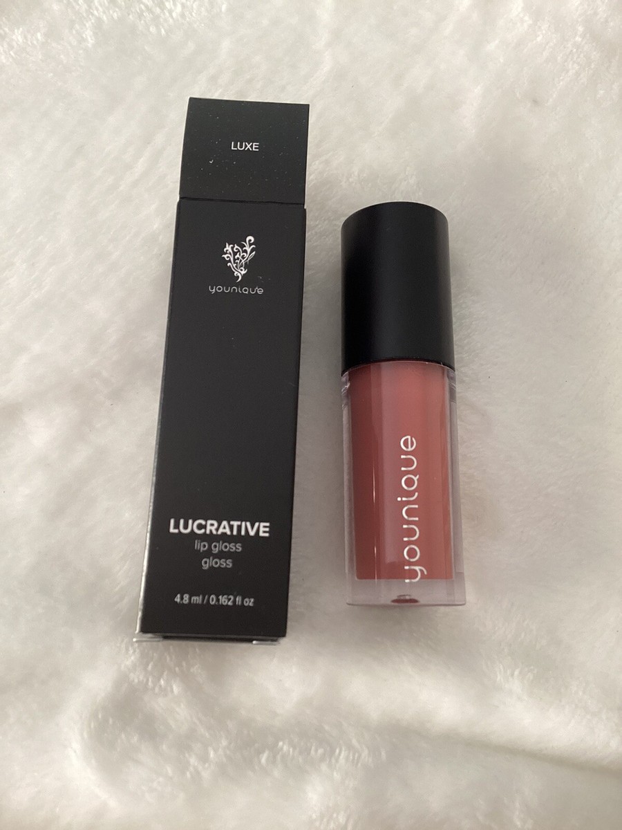 Mini Gloss Younique Lucrative - Format De Voyage, Effet Scintillant Et Brillant, Non Parfumé, Neuf