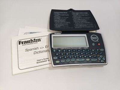 Franklin DBE-1450 Merriam-Webster Handheld Electronic Spanish-English Dictionary