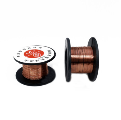 2pc 0.1mm PCB Link Wire Copper Soldering Wire Maintenance Jump Line Welding Line