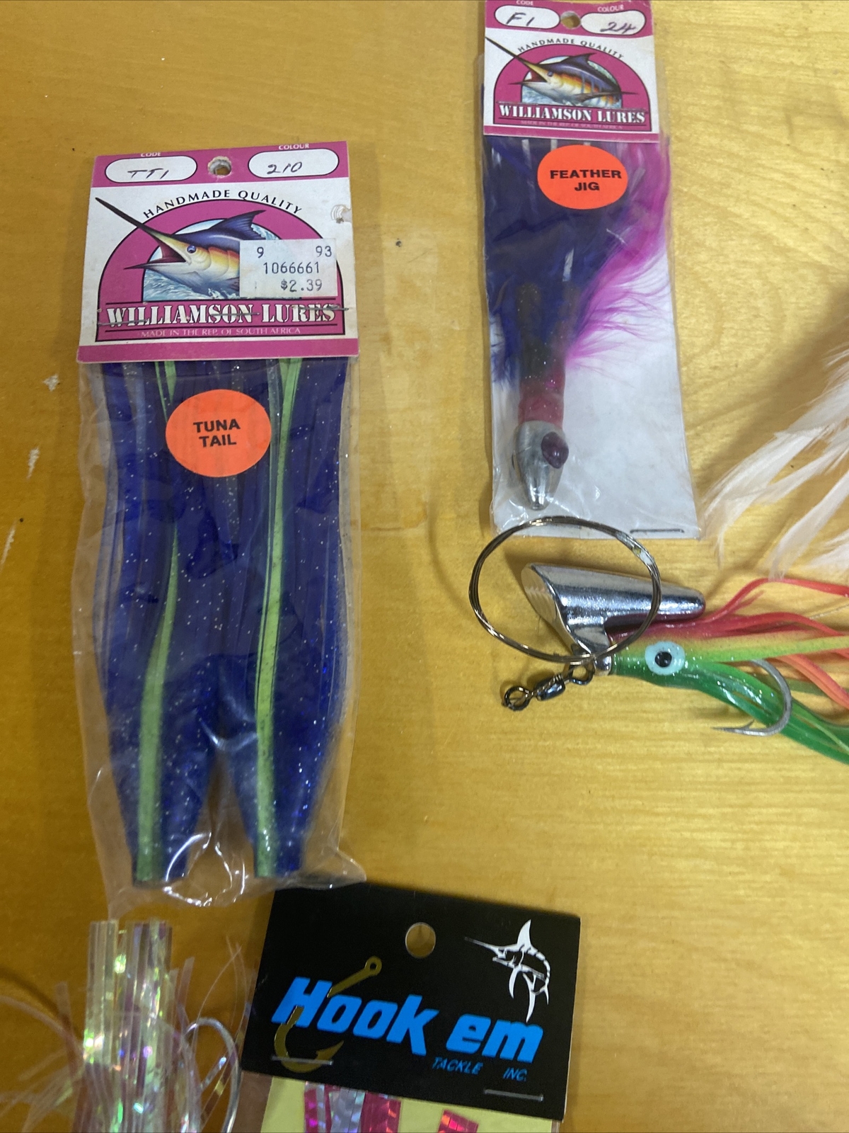 Offshore Fishing Lure Lot Saltwater Jigs Feather Russelure [C5] - Image 5