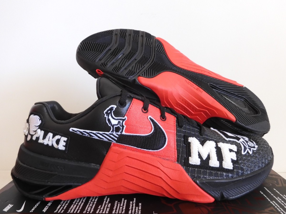 Nike Metcon 8 Mf Mat Fraser Black-White-Dark Smoke Grey Sz 13