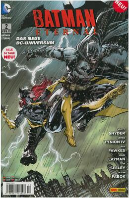 Batman Eternal 2 - Panini Verlag (2015) Deutsch Zustand 1
