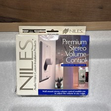 NILES VCS-2D PREMIUM STEREO VOLUME CONTROL - White - New