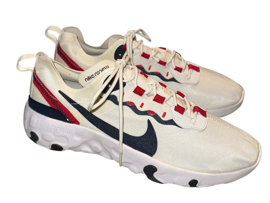 NIKE Renew Element 55 rosso bianco blu CK4081 101 ragazzo taglia 6 5 anni donna taglia 8
