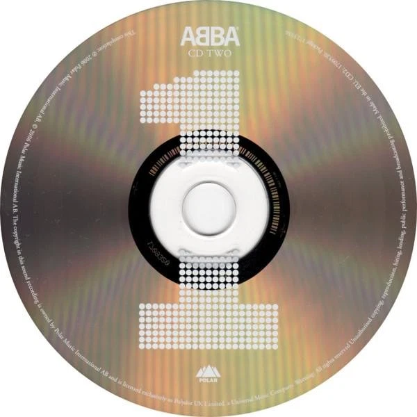 Abba Number Ones double CD UK Polar 2006 2 CD set. slight scuffing to card outer - Image 4 of 4