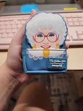 Loungefly Golden Girls Mini Backpack Keychain Charm Sophia