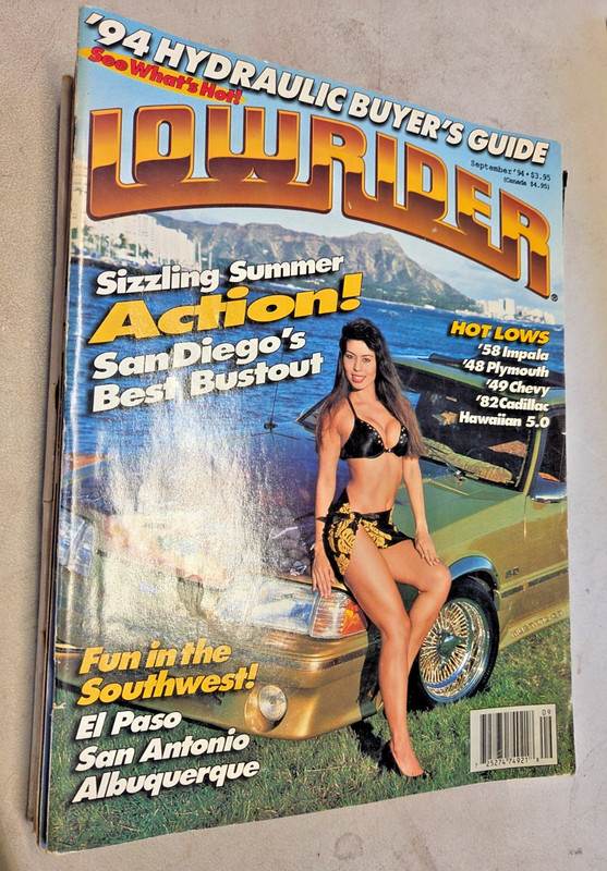 Vintage LOWRIDER Magazine September 1994 Vol 16 #9