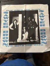 Vintage Sawyer Brown Concert Bandanna 1980s