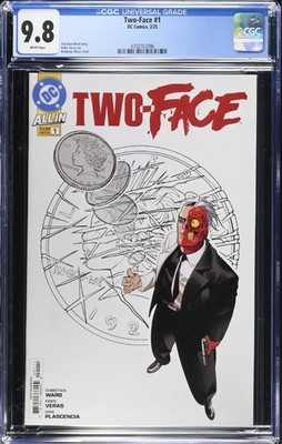 Two-Face #1 Comic Book CGC 9.8   