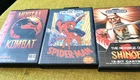 3 Sega Genesis Cases - Spiderman, Revenge Shinobi & Mortal Kombat, NO Cartridges