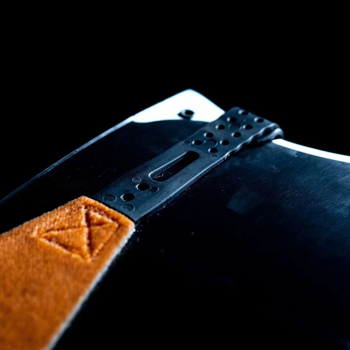 Telos Snowboards Custom Fit Alpinist 100% Mohair Splitboard Skins By Kohla Brown