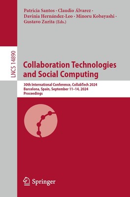 Collaboration Technologies and Social Computing Patricia Santos