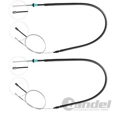 2x BREMSSEIL SEILZUG FESTSTELLBREMSE passend für CITROEN C3 III PEUGEOT