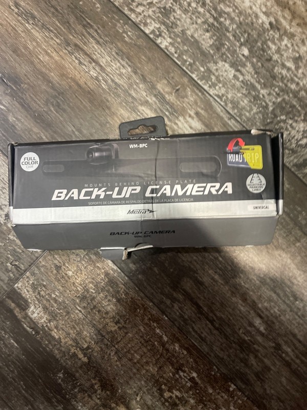 Metra BBBPC License Plate Back-Up Camera - Black
