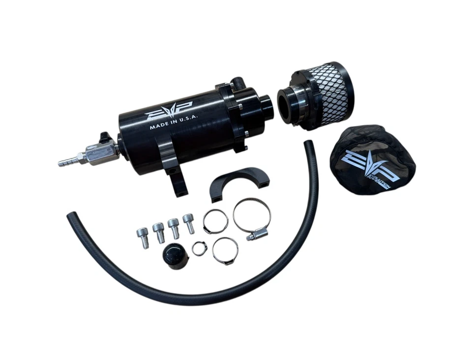 Evolution Powersports EVO Air/Oil Separator Catch Can for CAN AM Maverick X3 - Image 4 of 4