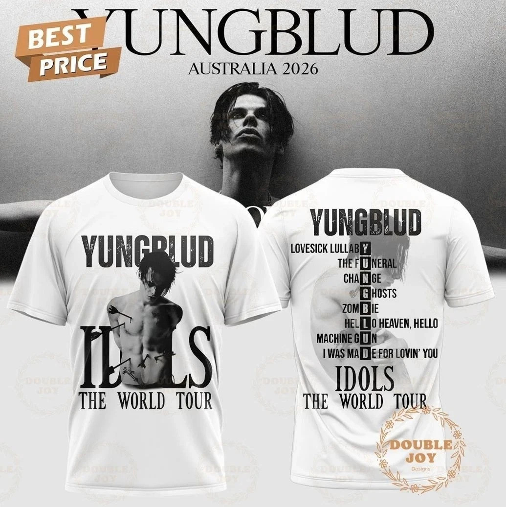 Yungblud World Tour 2026 Full Size 3D T-Shirt Gift For Fan BO2657