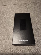 Samsung Galaxy S 23 Empty Box Only Original Black