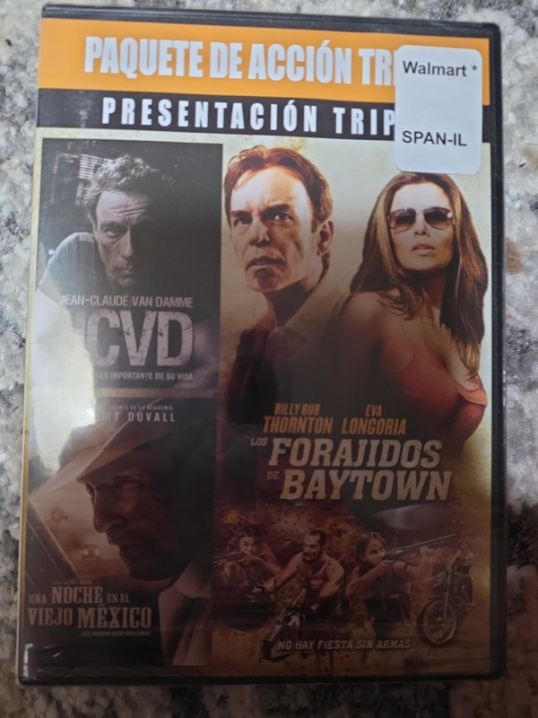 Paquete De Accion Triple (DVD) In Spanish 