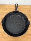 Vintage Griswold No 7 Cast Iron Skillet 701 Made in USA Frying Pan Double Spout